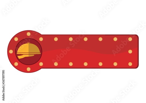 hand holding cloche button