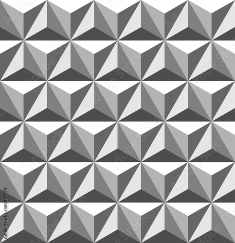 Abstract 3D seamless pattern