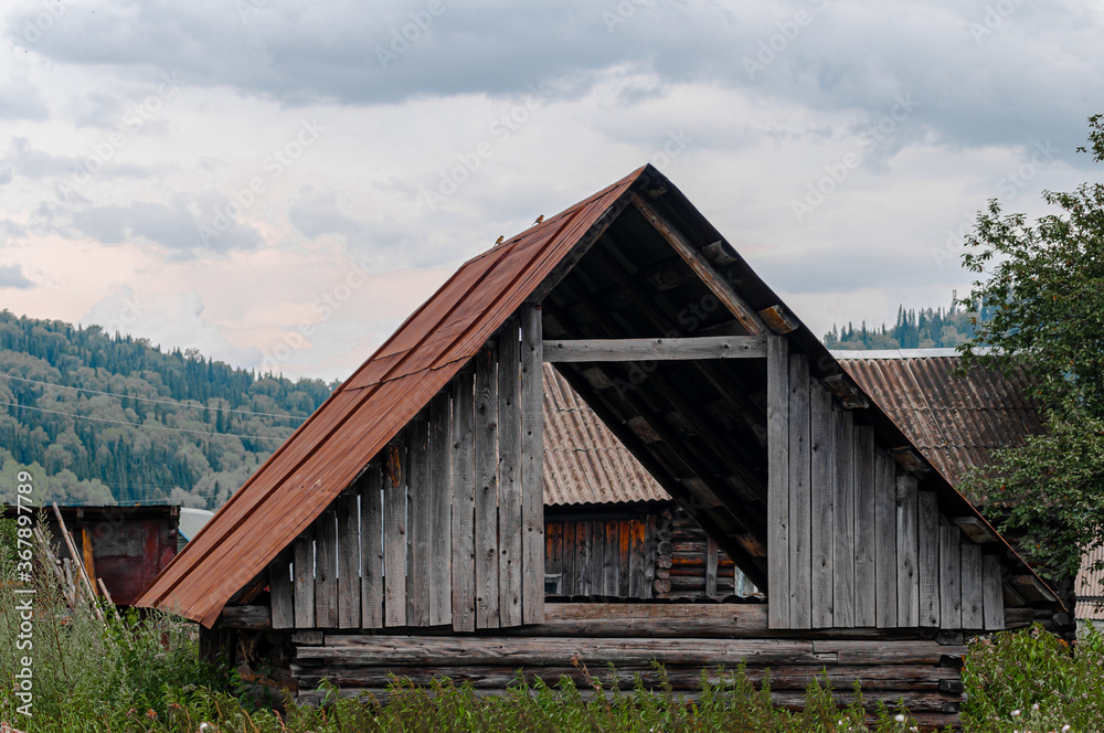old barn in the countryside old barn in the countryside