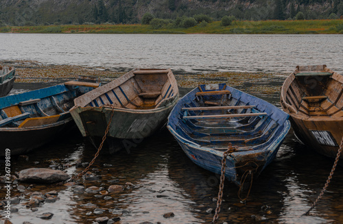 boat on the river