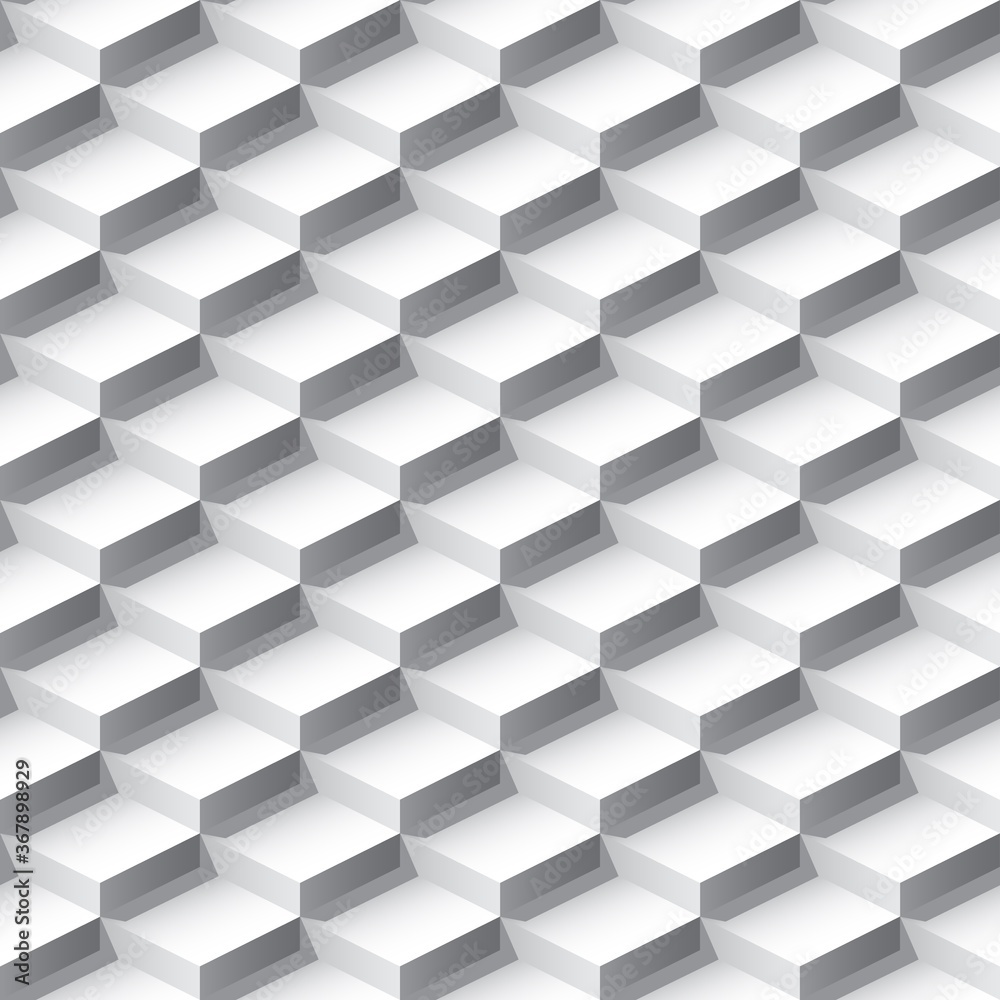 Abstract 3D seamless pattern Abstract 3D seamless pattern