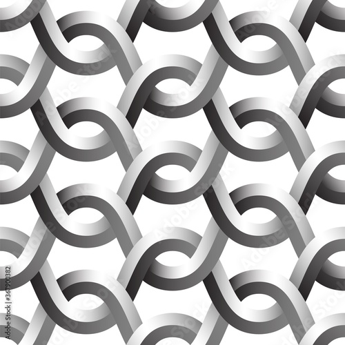 Abstract 3D seamless pattern