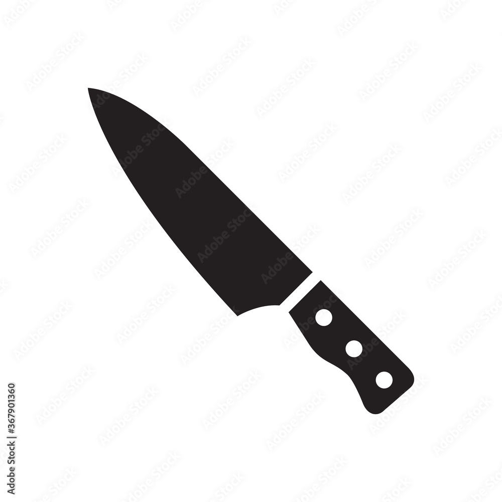 Knife icon vector illustration. Knife icon vector illustration.