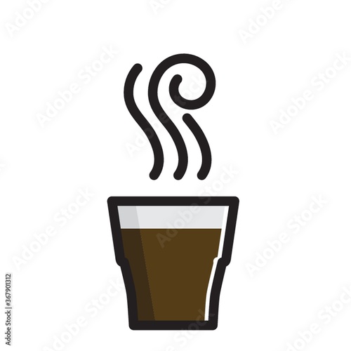 cup of hot coffee