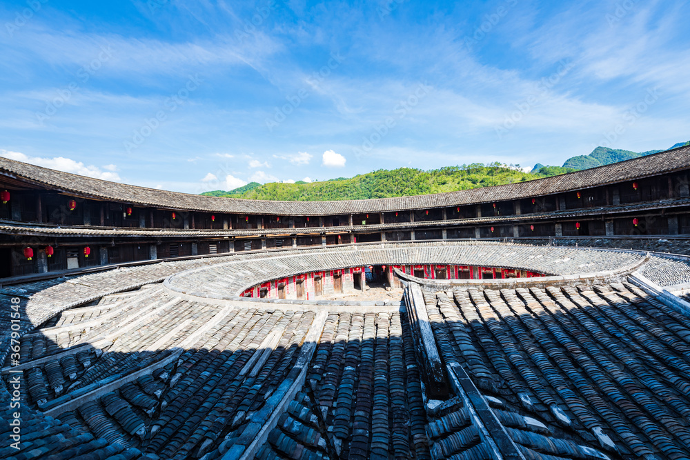 Hakka Tulou, Dapu County, Meizhou, Guangdong, China