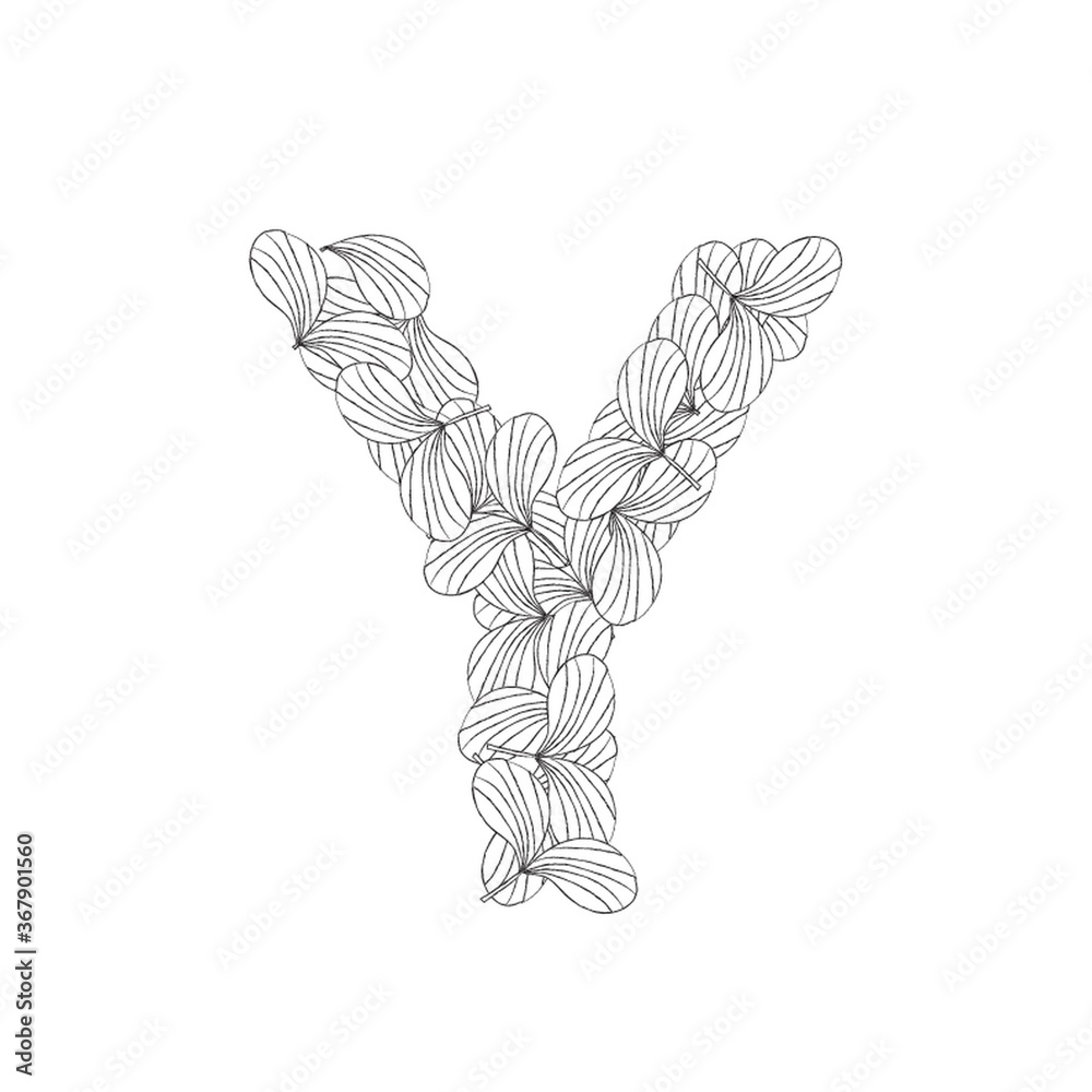 Obraz premium letter y