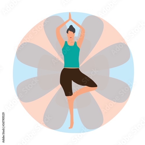 tree pose