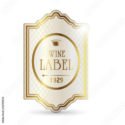 wine label