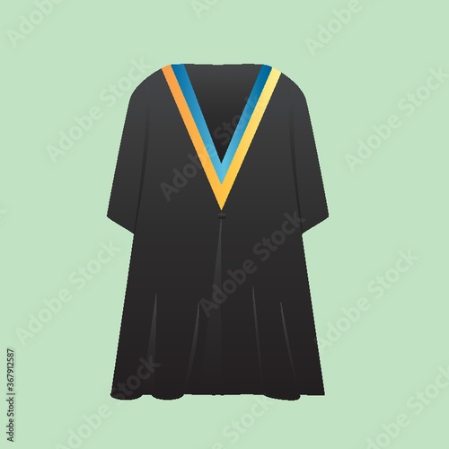 graduation gown