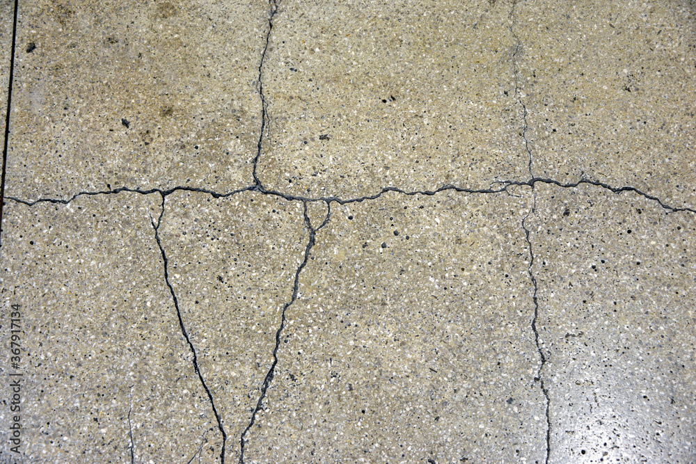 Fototapeta premium 大理石床面のひび