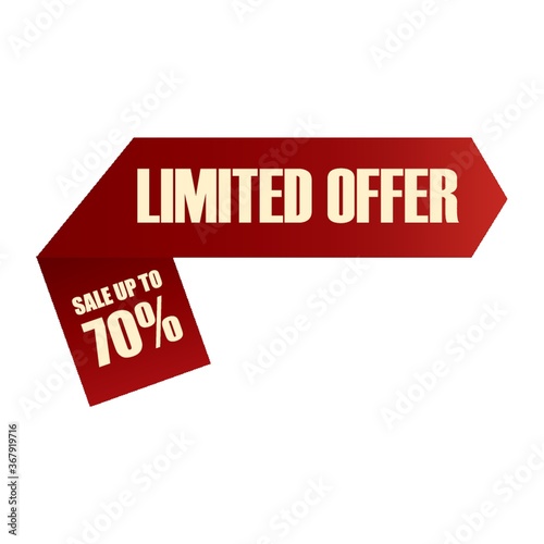limited offer label
