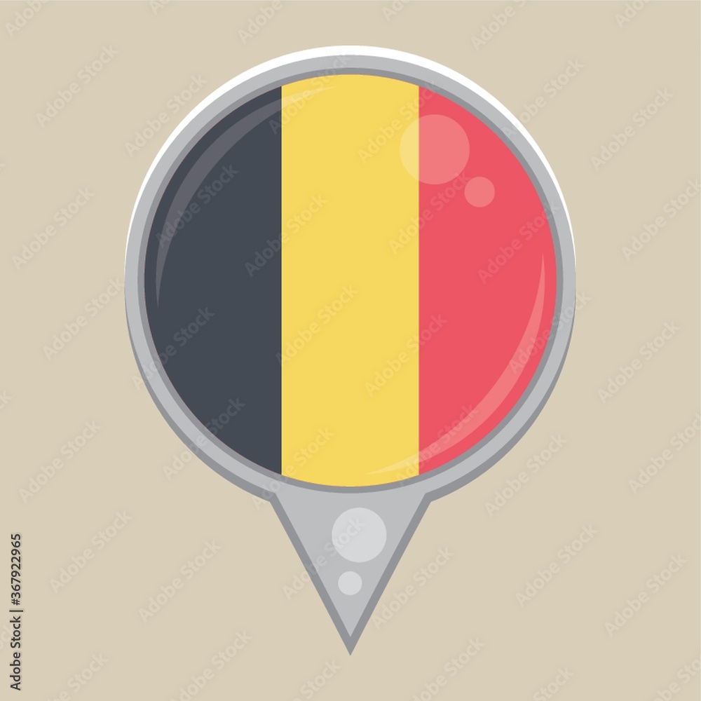 Fototapeta premium belgium flag