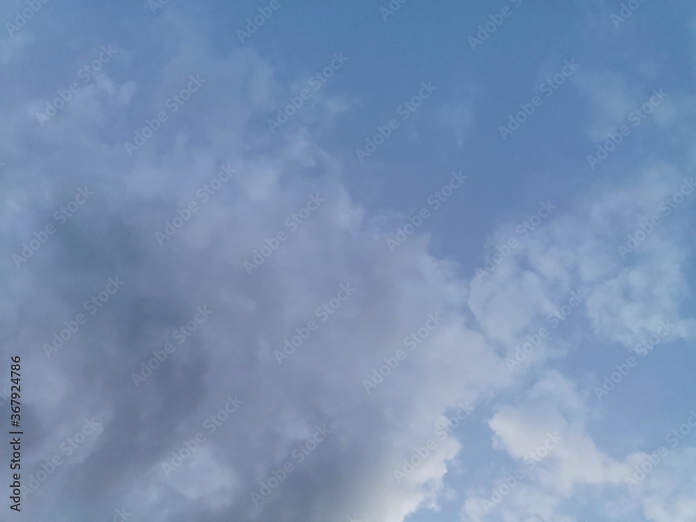 Obraz premium blue sky with clouds