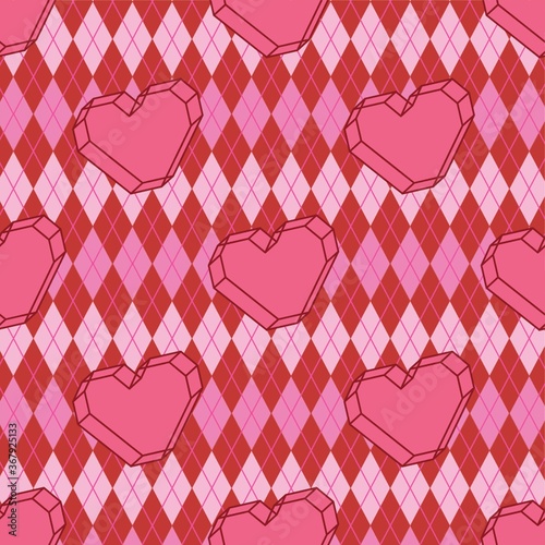 love hearts background