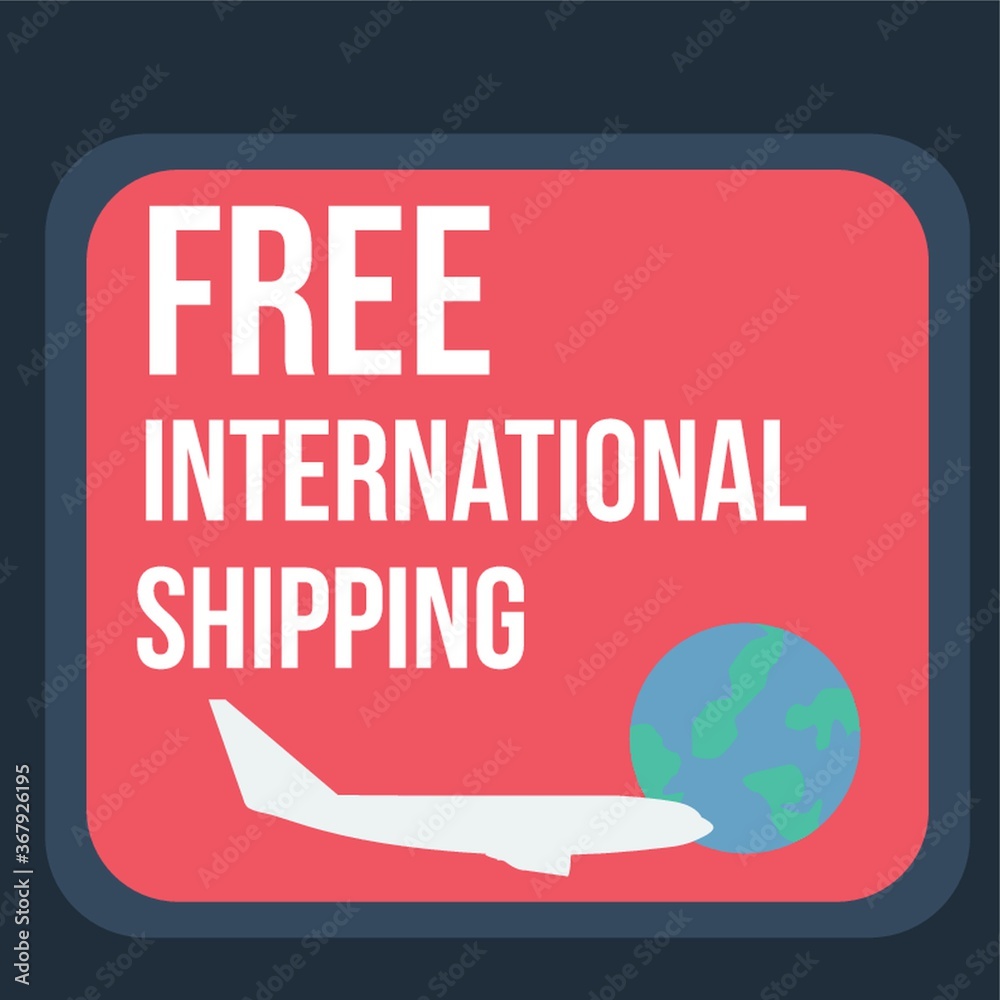 free international shipping label free international shipping label