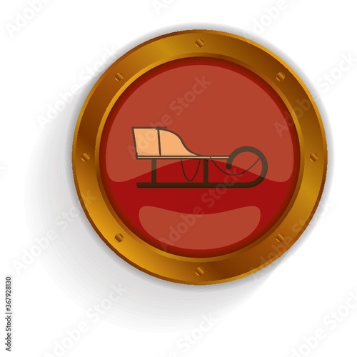 sleigh button