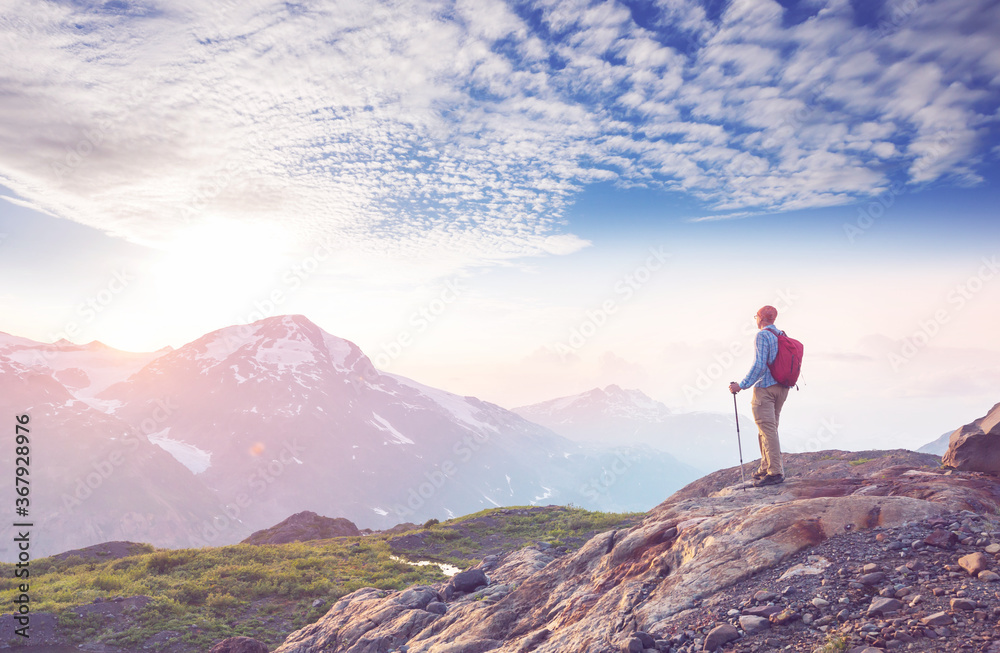 Obraz premium Hike in Canada