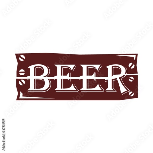 beer signboard