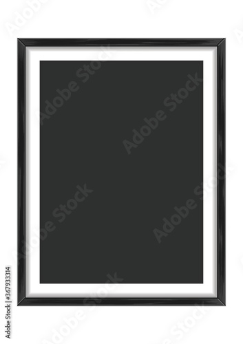 black picture frame
