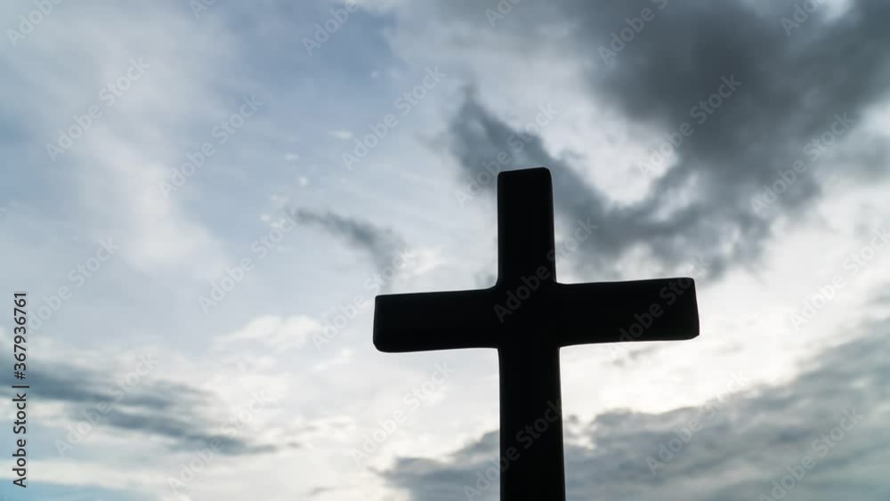 B roll of Timelapse wood cross worship christian with clouds moving while twilight sky and Building motions clouds. slow moving clouds. B Roll Cloudscape timelapse. background worship christian. B roll of Timelapse wood cross worship christian with clouds moving while twilight sky and Building motions clouds. slow moving clouds. B Roll Cloudscape timelapse. background worship christian.