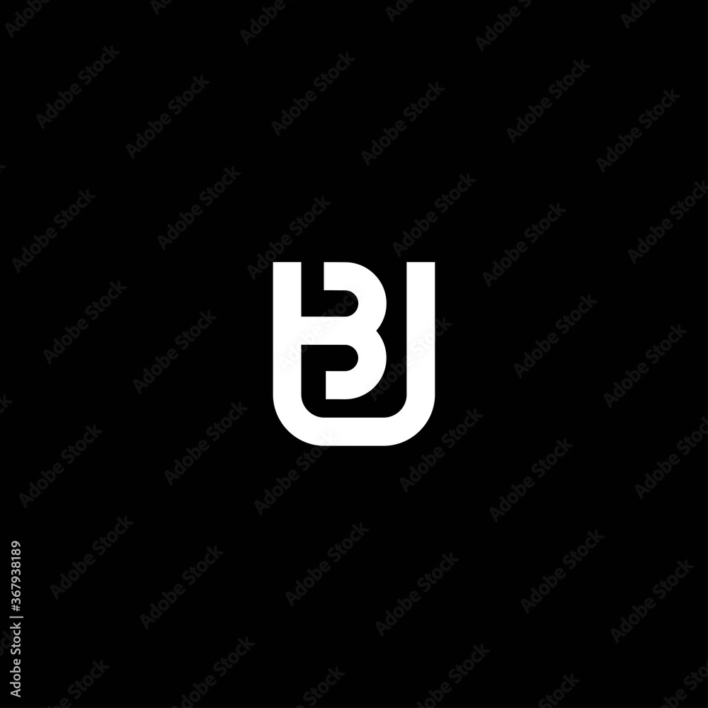 The initials BU logo is simple and modern #3 The initials BU logo is simple and modern #3