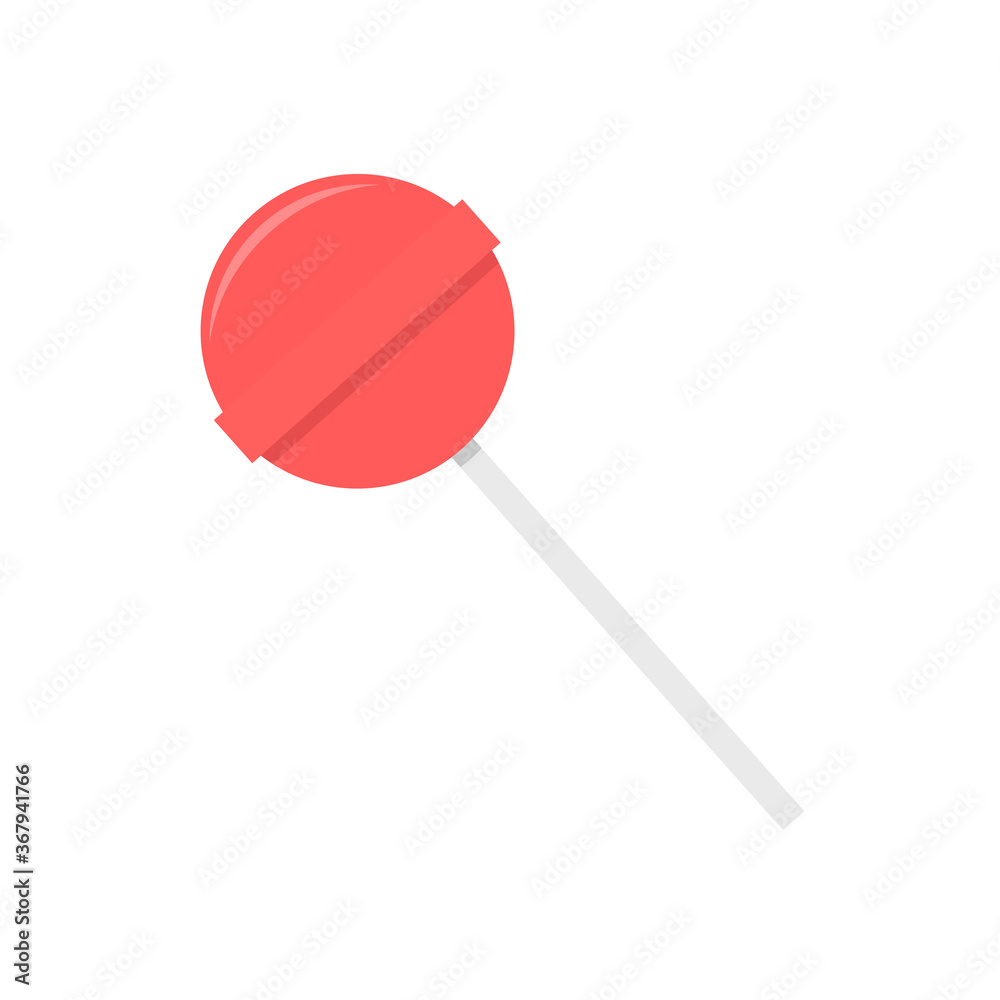 Candy flat, sweets icon, vector illustration isolated on white background Candy flat, sweets icon, vector illustration isolated on white background