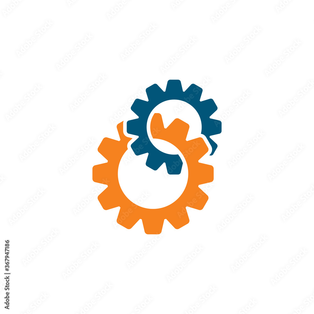 gear tech logo , repair technology logo gear tech logo , repair technology logo