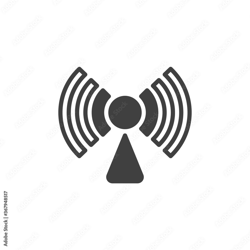 Wifi network signal vector icon. filled flat sign for mobile concept and web design. Wireless connection signal glyph icon. Symbol, logo illustration. Vector graphics Wifi network signal vector icon. filled flat sign for mobile concept and web design. Wireless connection signal glyph icon. Symbol, logo illustration. Vector graphics