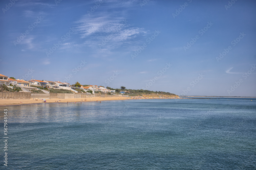 plage de Jard-sur-mer en Vendée en été