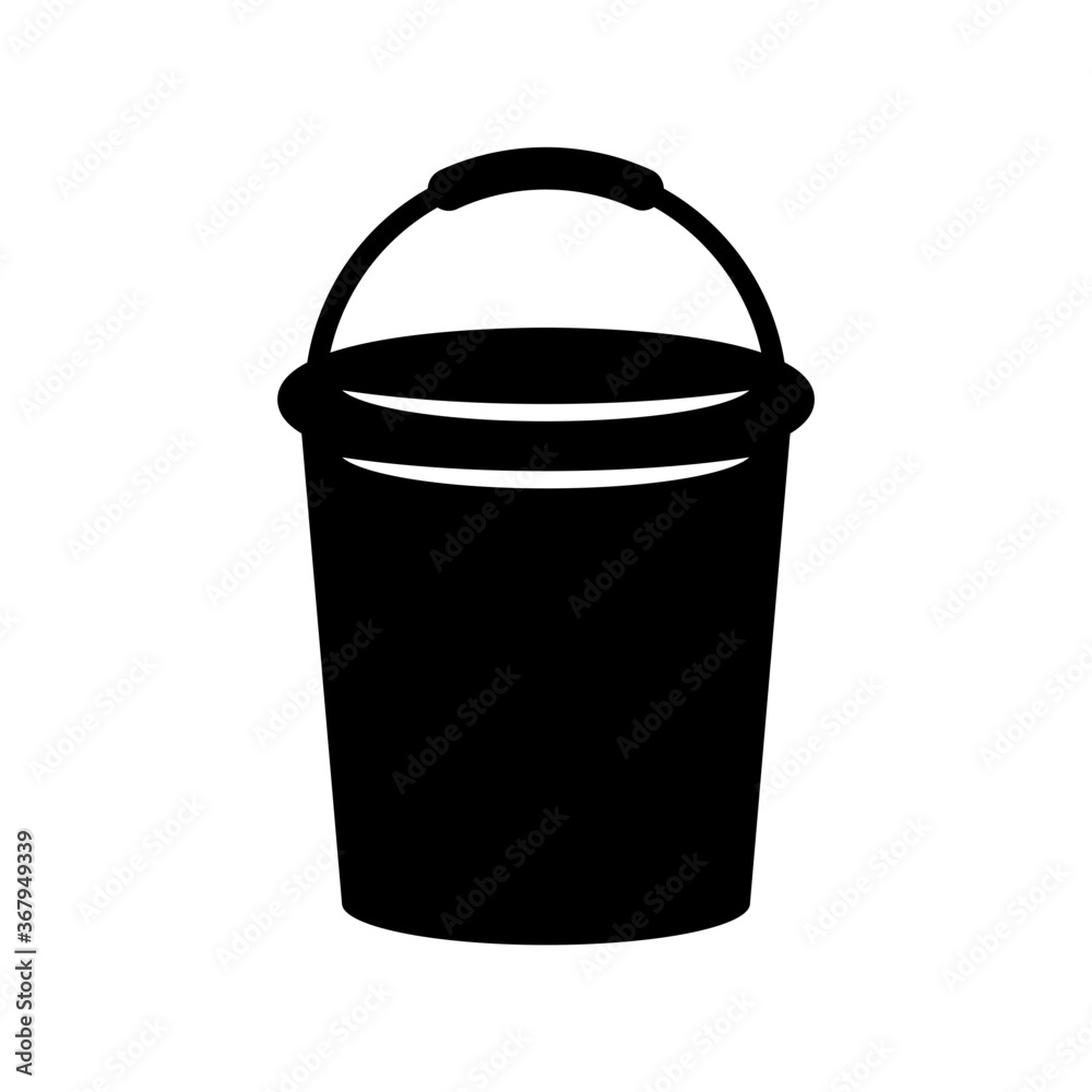Water bucket icon Water bucket icon