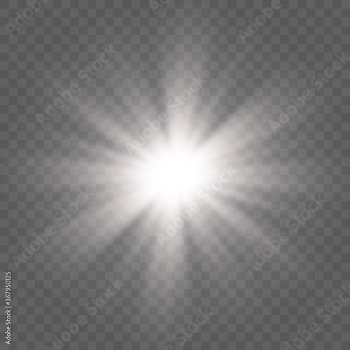This illustration depicts light, light effect, lighting. The illustration is drawn on a checkered background.