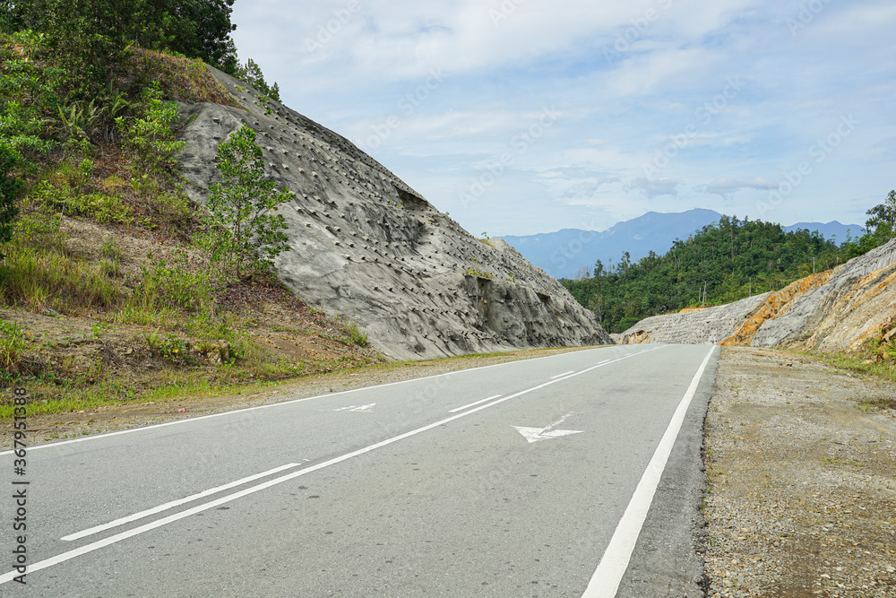 Photo for empty  highway at hill 