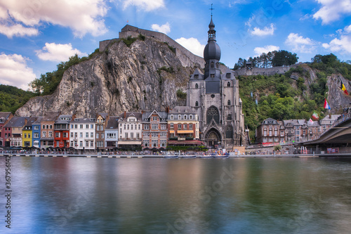 The beautiful city of Dinant.