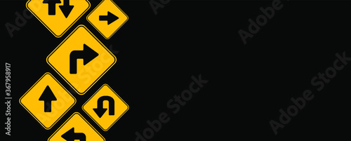 traffic sign texture