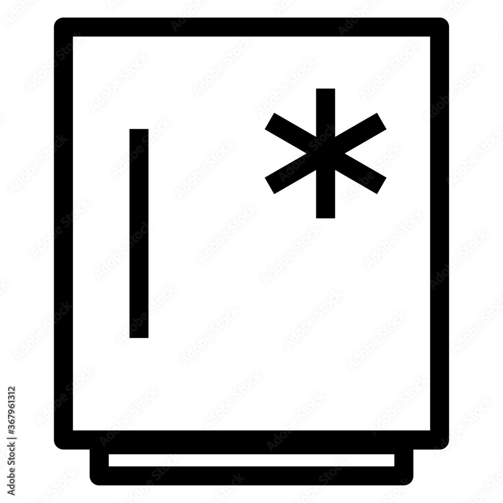 Obraz premium Freezer icon