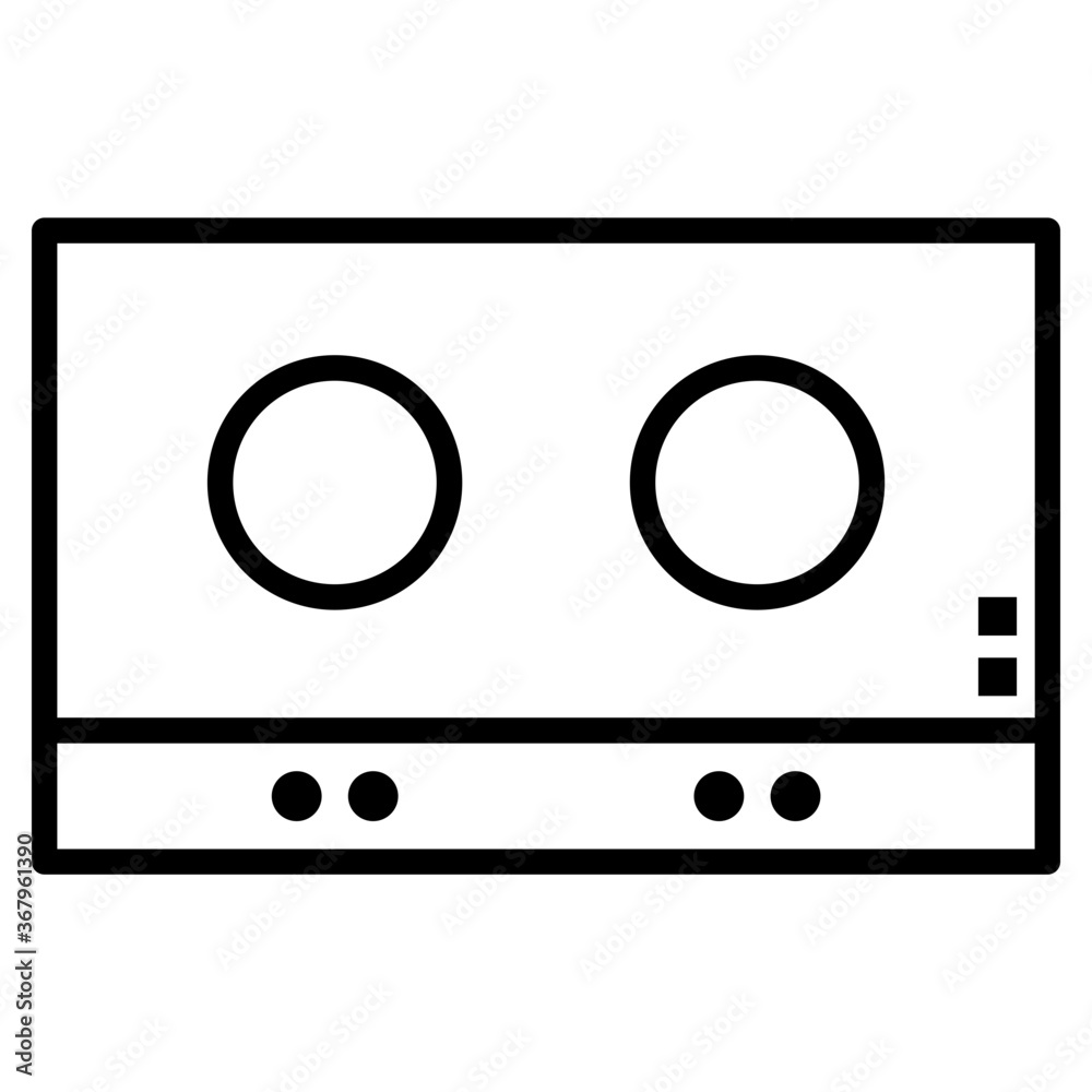 Induction cooktop icon Induction cooktop icon