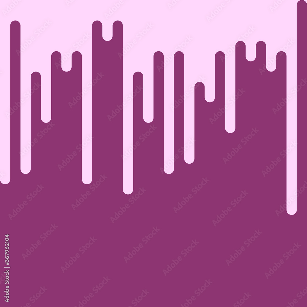 Obraz premium Purple Wine color Abstract Rounded Color Lines halftone transition background illustration