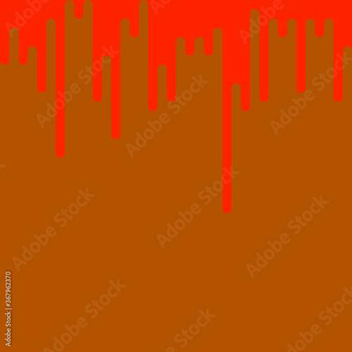 Scarlet color Abstract Rounded Color Lines halftone transition background illustration