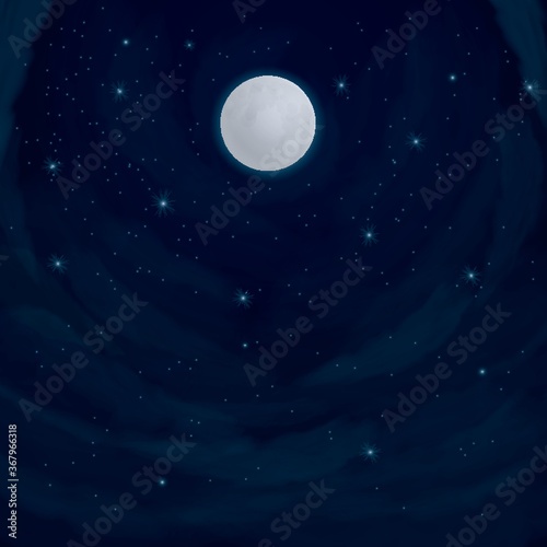 night sky background