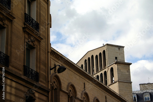 Modern church in Paris