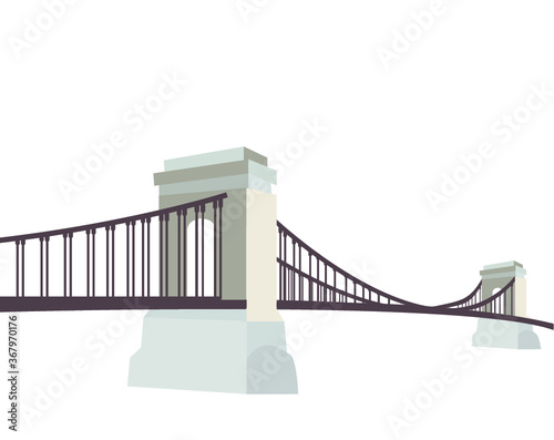 Chain Bridge Budapest, Hungary