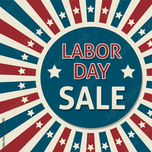 labor day sale poster