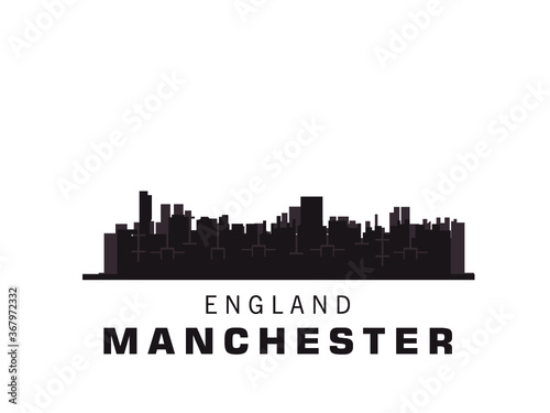 Manchester England city cityscape  skyline 