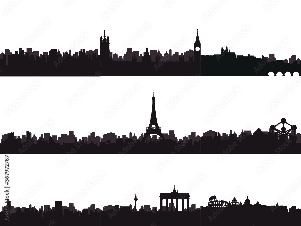 Naklejka premium Birmingham England, United Kingdom city silhouette 