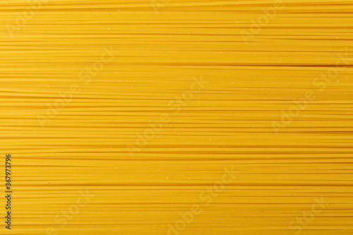 Raw Yellow Spaghetti, Dry Long Italian Pasta