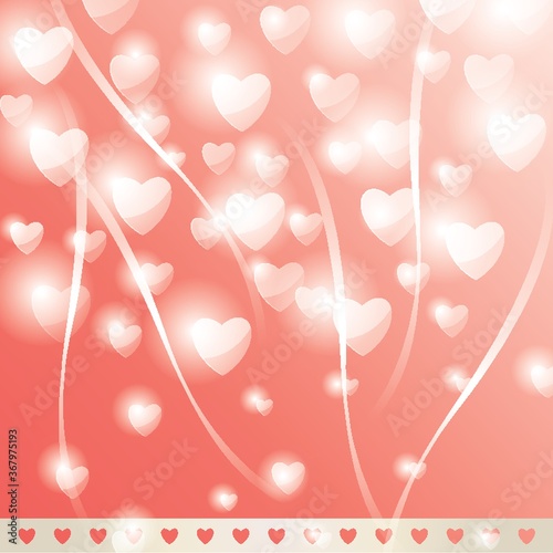 love hearts background