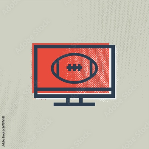 american football on lcd
