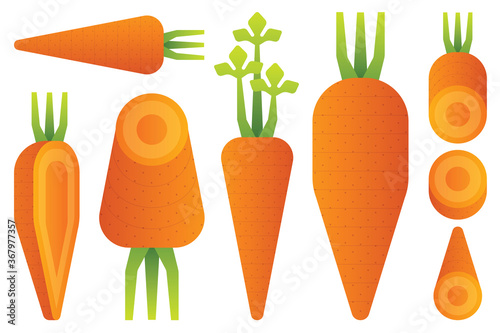 Vegetables and fruits illustration