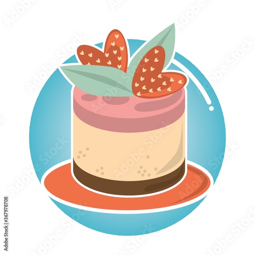 layered cake