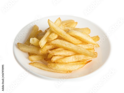 French Fries On Plate